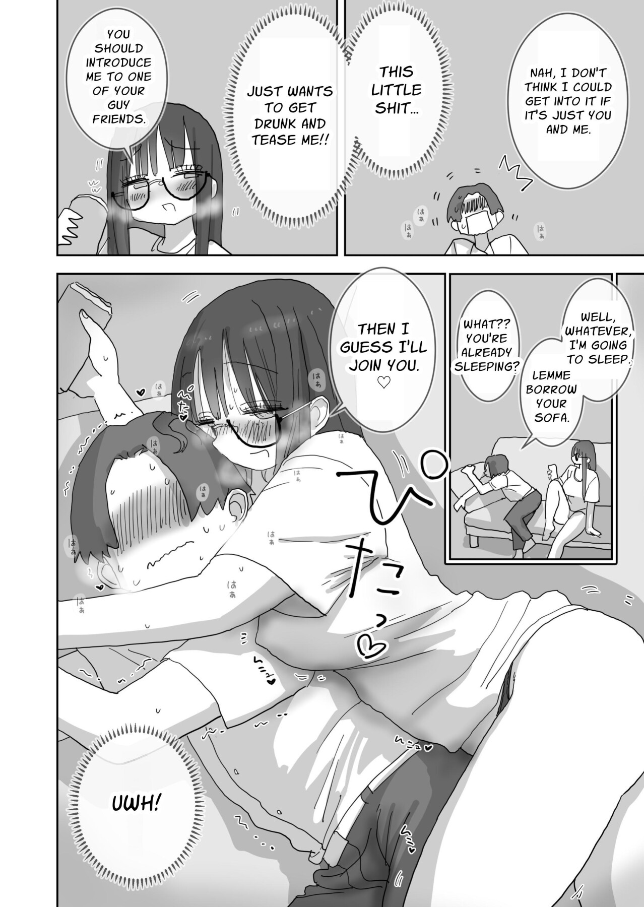 Hentai Manga Comic-My Naughty Lovey-Dovey Day Off With My Female Freinds Continued ~Hashimoto Route~-Read-12